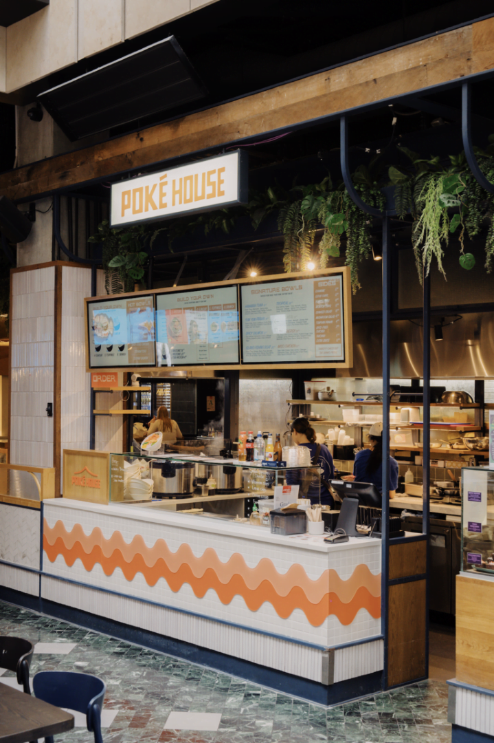 Fast food restaurant design Poke House Commercial Bay